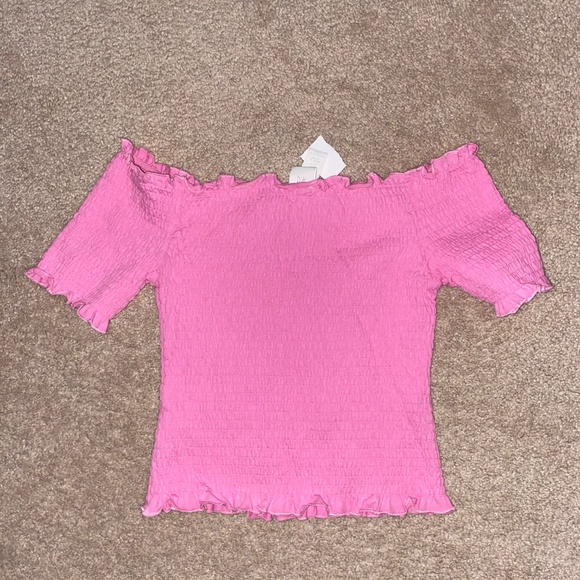 h and m off the shoulder tee - Picture 2 of 3